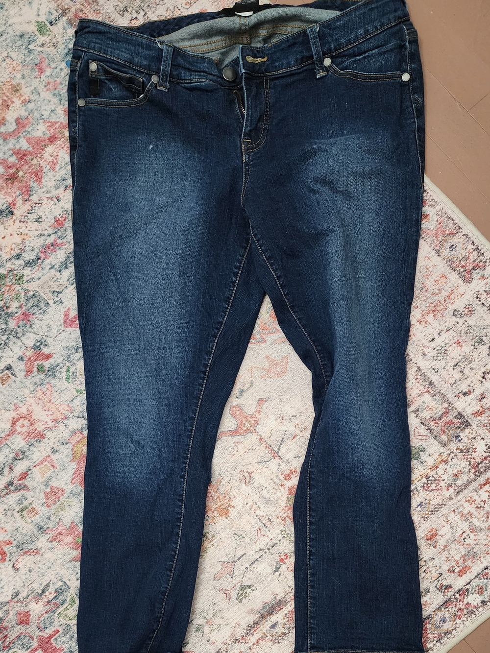 torrid Dark Blue Skinny Jeans